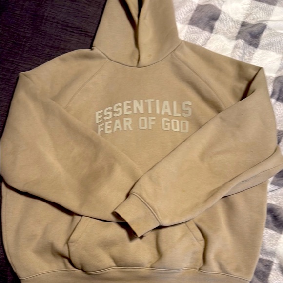 ESSENTIALS ‘Fear Of God’ Hoodie - Picture 1 of 3